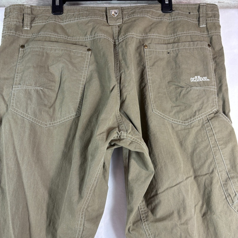 Kuhl Revolvr Pants Mens 42 x 32 khaki 5 pockets